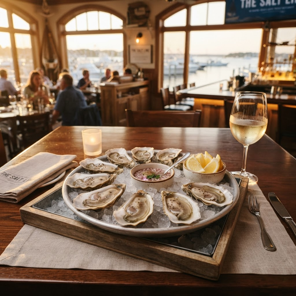 Food at Hank's Oyster Bar