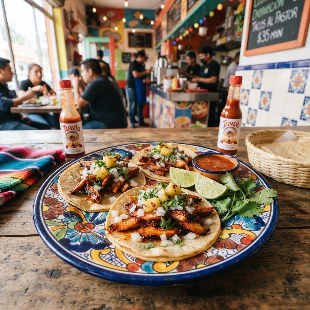 Food at Taqueria Habanero